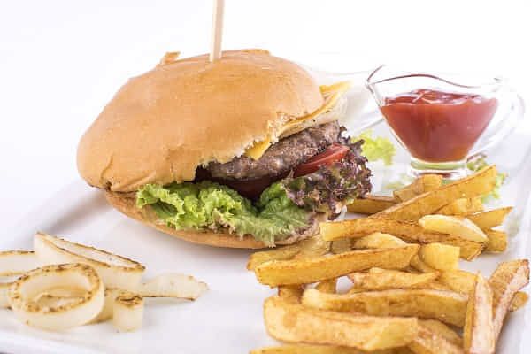 Burger Angus meat