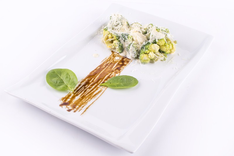 Broccoli with three type of cheese