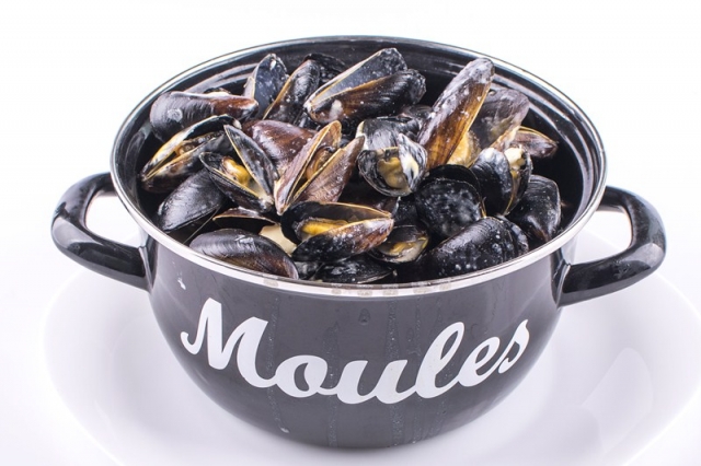 Mussels in cheese